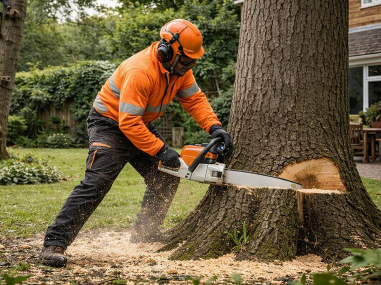 Expert tree felling Wigan